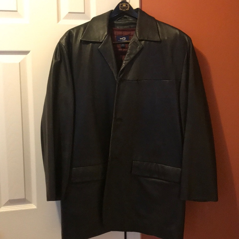 Soft Leather Jacket With Removable Lining - image 2